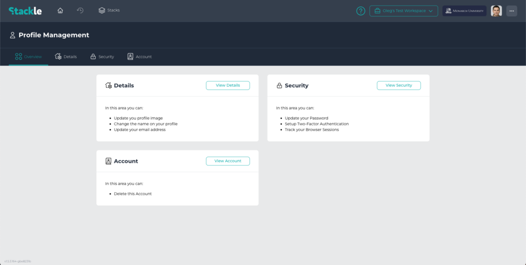 Overview of the Profile Management